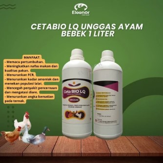 CETABIO LQ UNGGAS 1Liter - Probiotik Pemacu Pertumbuhan Alami Untuk Unggas Ayam Bebek