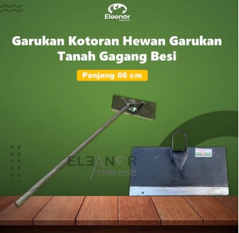 Garukan Tanah Garukan Kotoran Hewan Garukan Kotoran Sapi Kambing Domba Gagang Besi Kokoh