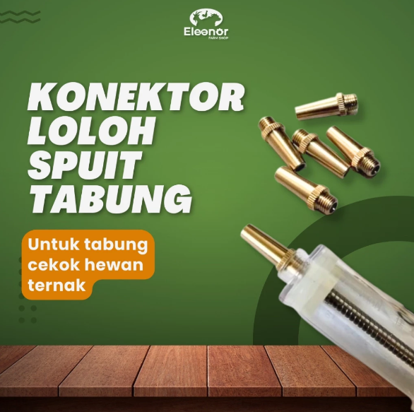 Konektor Loloh Spuit Tabung