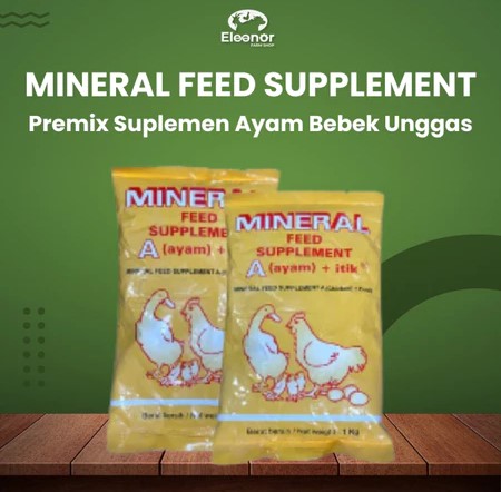 Mineral Feed Suplement A Untuk Unggas Ayam Itik 1KG Mineral Ayam Suplemen Broiler