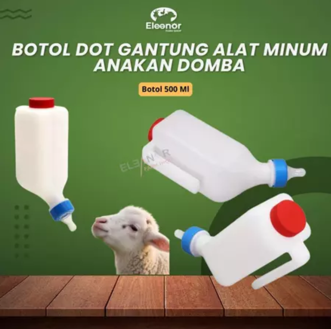 ot Cempe Botol Susu Gantung 500ml Untuk Ternak Kambing Domba Babi