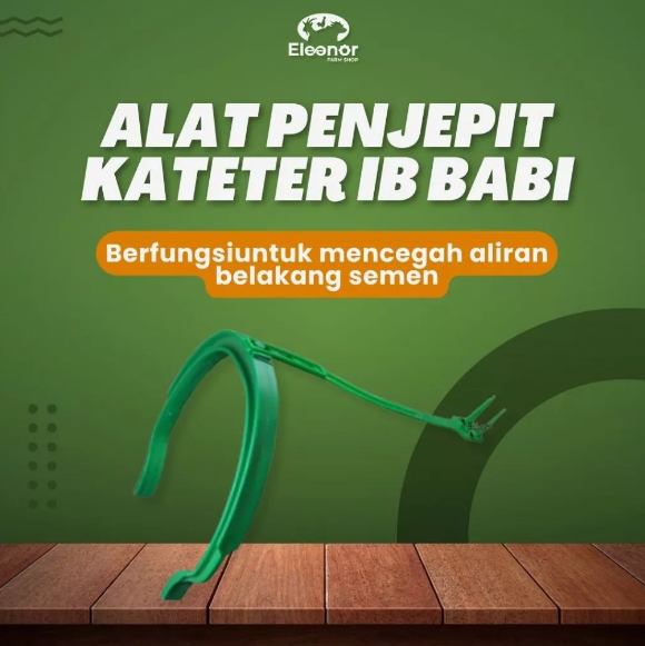 Penjepit Alat Inseminasi Babi Alat Penyangga Katheter Babi