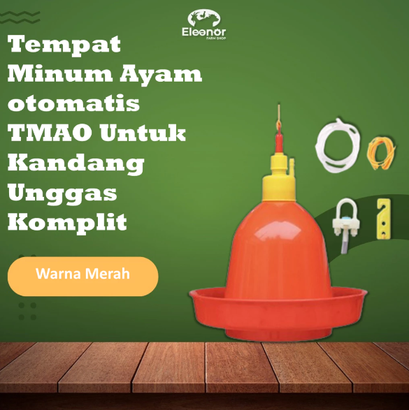 Tempat Minum Ayam Otomatis TMAO Nipple Ayam untuk Kandang Unggas Komplit